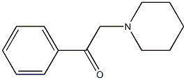 1-phenyl-2-(1-piperidyl)ethanone Struktur