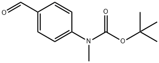 4-(N-BOC-N-METHYLAMINO)-BENZALDEHYDE Struktur