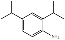 Benzenamine, 2,4-bis(1-methylethyl)- Struktur