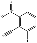 2-Iodo-6-nitrobenzonitrile Struktur