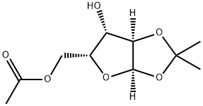 a-D-Xylofuranose,1,2-O-(1-methylethylidene)-, 5-acetate Struktur