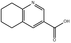 5,6,7,8-tetrahydro-3-quinolinecarboxylic acid Struktur