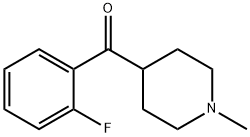 Methanone, (2-fluorophenyl)(1-methyl-4-piperidinyl)- Struktur