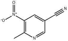 6-methyl-5-nitronicotinonitrile Struktur