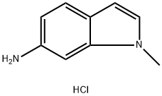 1-Methyl-1H-indol-6-amine hydrochloride Struktur