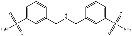 3,3'-(Azanediylbis(methylene))dibenzenesulfonamide Structure