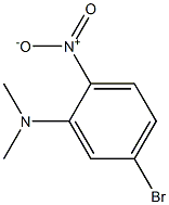 5-bromo-N,N-dimethyl-2-nitroaniline Struktur