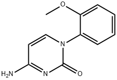 4-AMINO-1-(2-METHOXYPHENYL)PYRIMIDIN-2(1H)-ONE Struktur