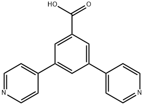 3,5-di(pyridine-4-yl)benzoic acid Struktur