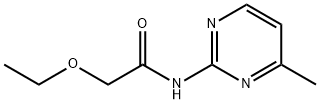 2-ethoxy-N-(4-methylpyrimidin-2-yl)acetamide Struktur