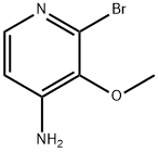 2-Bromo-3-methoxy-pyridin-4-ylamine Struktur