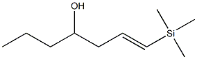 1-Hepten-4-ol, 1-(trimethylsilyl)-