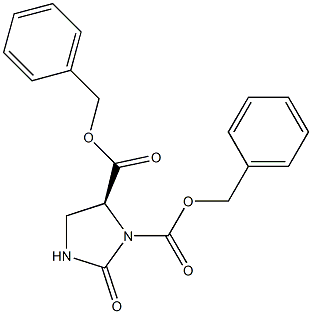 1,5-Imidazolidinedicarboxylic acid, 2-oxo-, bis(phenylmethyl) ester, (S)-