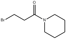 1-(3-bromopropanoyl)piperidine Struktur