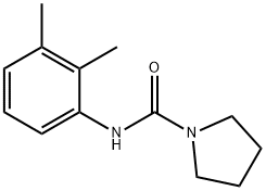 N-(2,3-dimethylphenyl)pyrrolidine-1-carboxamide Struktur