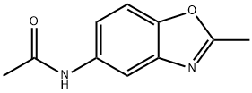 N-(2-methylbenzo[d]oxazol-5-yl)acetamide Struktur