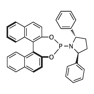 (2S,5S)-1-(11bS)-dinaphtho[2,1-d:1',2'-
f][1,3,2]dioxaphosphepin-4-yl-2,5-diphenyl-Pyrrolidine Struktur