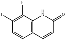 7,8-difluoro-1,2-dihydroquinolin-2-one Struktur