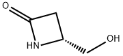 (R)-4-(hydroxymethyl)azetidin-2-one Struktur