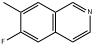 6-FLUORO-7-METHYLISOQUINOLINE Struktur