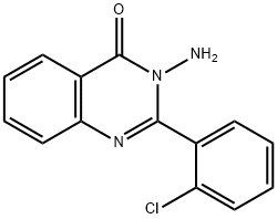 3-AMINO-2-(2-CHLOROPHENYL)QUINAZOLIN-4(3H)-ONE Struktur