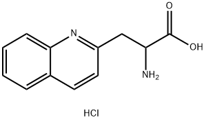 DL-2-喹啉基丙氨酸二鹽酸鹽, 92576-19-7, 結(jié)構(gòu)式