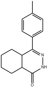 4-(4-methylphenyl)-4a,5,6,7,8,8a-hexahydro-1(2H)-phthalazinone Struktur