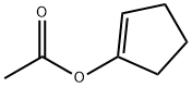 1-Cyclopenten-1-ol, acetate Struktur