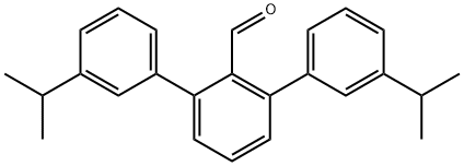 6-bis(3-isopropylphenyl)benzaldehyde Struktur