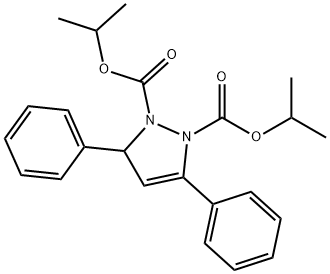 DIISOPROPYL 3,5-DIPHENYL-1H-PYRAZOLE-1,2(3H)-DICARBOXYLATE Struktur