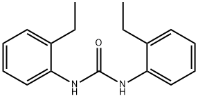 1,3-bis(2-ethylphenyl)urea Struktur