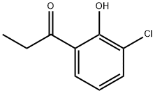 1-Propanone, 1-(3-chloro-2-hydroxyphenyl)- Struktur