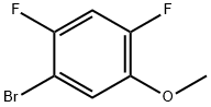 1-Bromo-2,4-difluoro-5-methoxybenzene Struktur