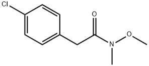 2-(4-chlorophenyl)-N-methoxy-N-methylacetamide|2-(4-chlorophenyl)-N-methoxy-N-methylacetamide