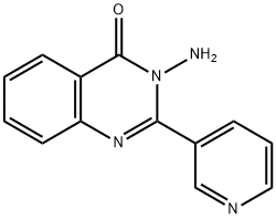 3-AMINO-2-(PYRIDIN-3-YL)QUINAZOLIN-4(3H)-ONE Struktur