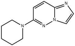 1-{imidazo[1,2-b]pyridazin-6-yl}piperidine Struktur