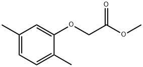 methyl (2,5-dimethylphenoxy)acetate Struktur