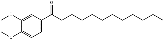 1-(3,4-DIMETHOXY-PHENYL)-DODECAN-1-ONE Struktur