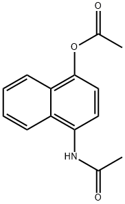 4-ACETOXY-1-(ACETYLAMINO)NAPHTHALENE Struktur