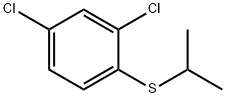 (2,4-DICHLOROPHENYL)(ISOPROPYL)SULFANE Struktur