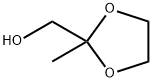 (2-methyl-1,3-dioxolan-2-yl)methanol Struktur