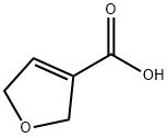 2,5-dihydrofuran-3-carboxylic acid Struktur