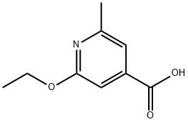 2-ethoxy-6-methylisonicotinic acid Struktur