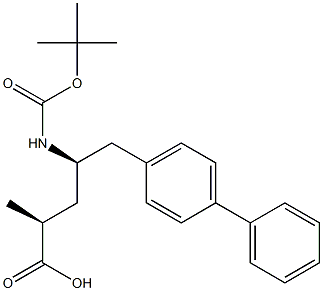 (2S,4R)-5-(Biphenyl-4-yl)-4-[(tert-butoxycarbonyl)amino]-2-methylpentanoic acid