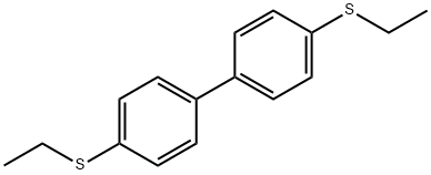 4,4'-BIS(ETHYLTHIO)BIPHENYL Struktur