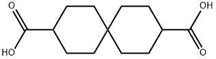 Spiro[5.5]Undecane-3,9-Dicarboxylic Acid Struktur