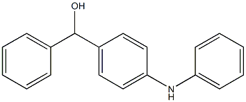 Phenyl(4-(phenylamino)phenyl)methanol Struktur