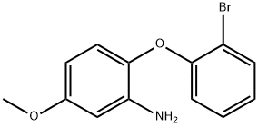 2-(2-Bromophenoxy)-5-methoxyaniline Struktur