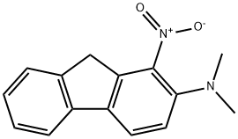 2-DIMETHYLAMINO-1-NITROFLUORENE Struktur