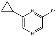 2-bromo-6-cyclopropylPyrazine Struktur